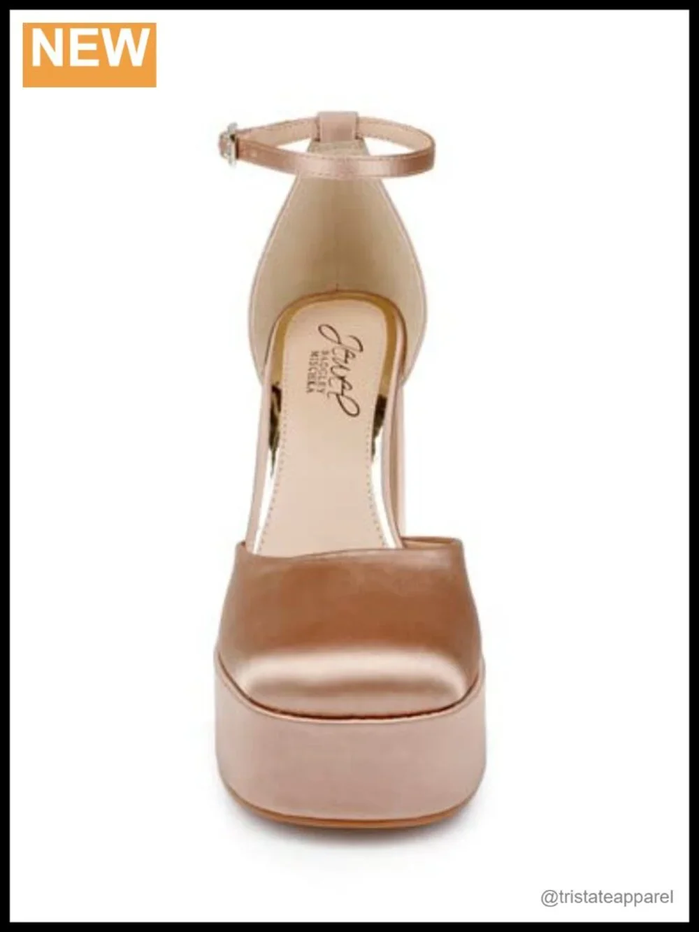 Platform Pump Pointed Toe Ankle Strap Satin Dress Shoes Formal Party